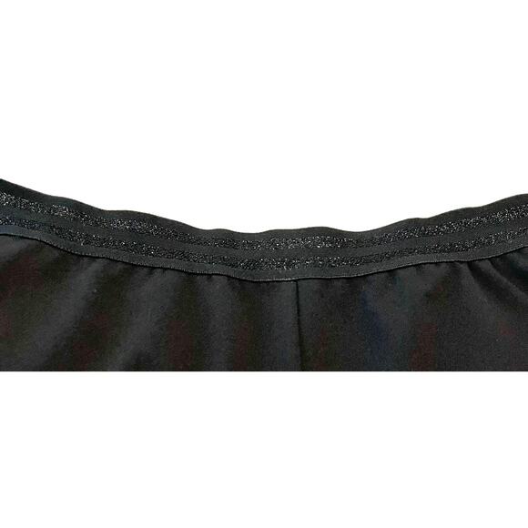 EUGEN KLEIN STRAIGHT LEG PULL-ON PANTS, WOMENS, 18-BLACK - GOLDTONE SIDE STRIPES - Picture 2 of 10